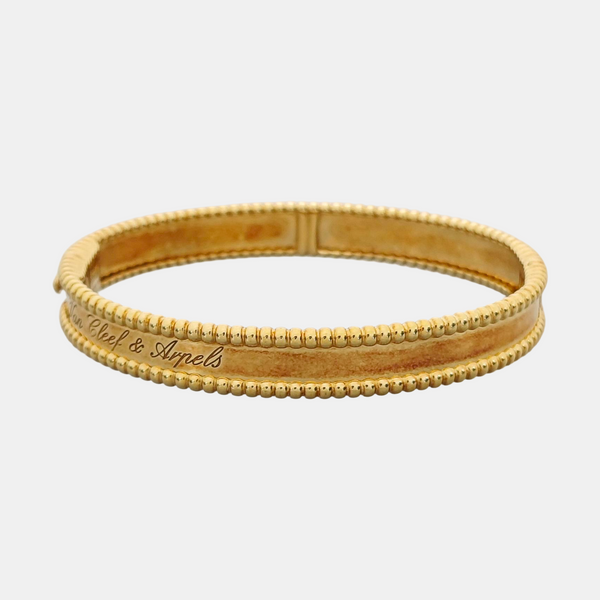Perlée Signature 18k Gold Bangle