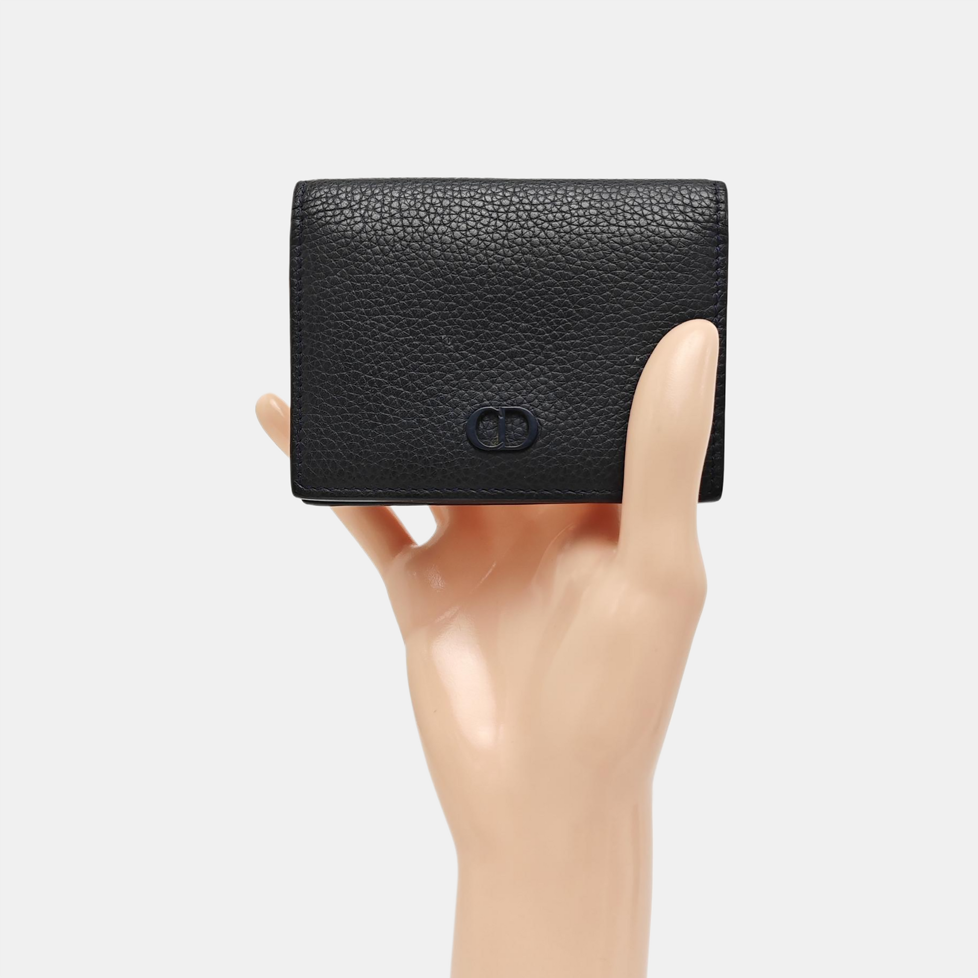 Calfskin Card Holder Blue