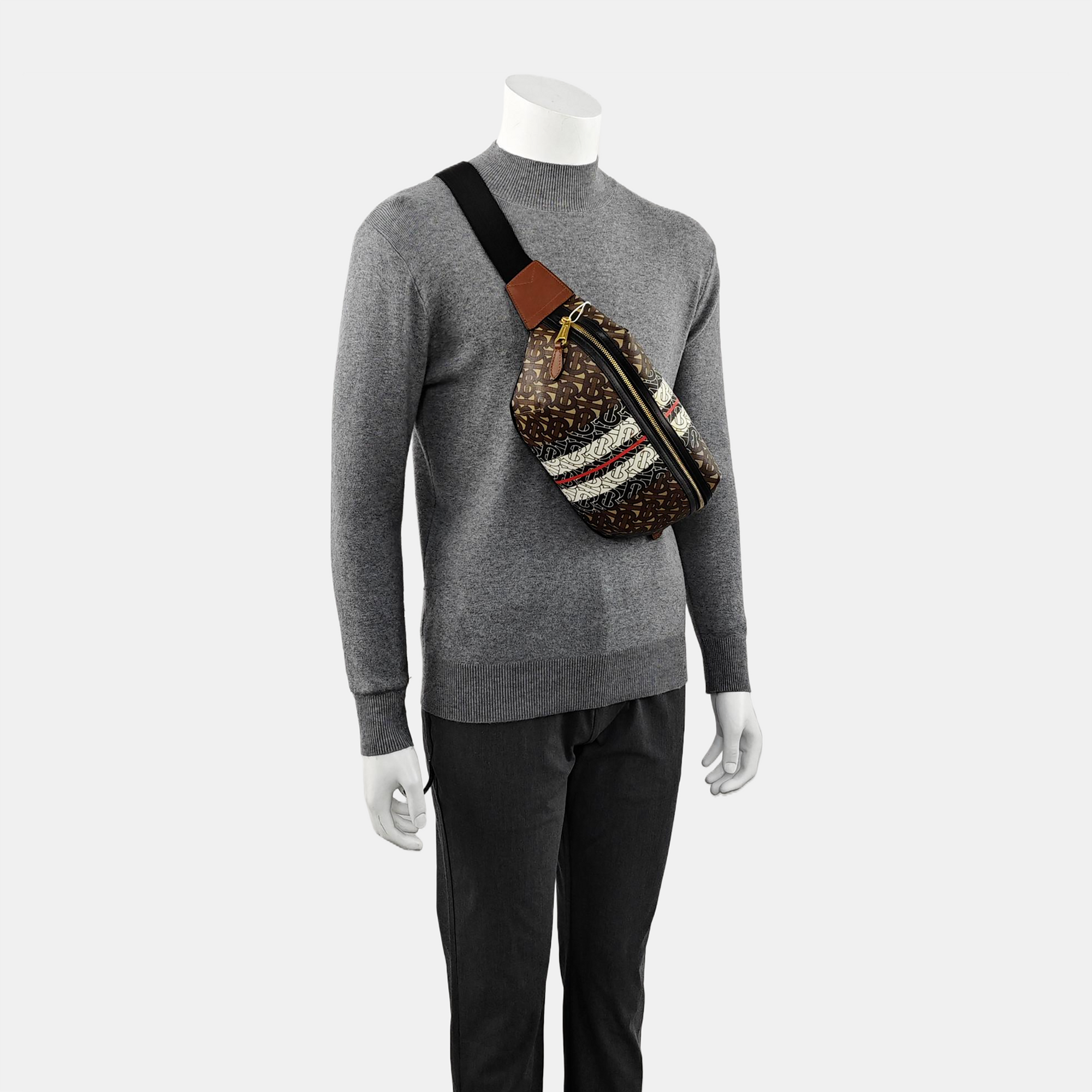 Sonny Medium Coated Canvas Brown