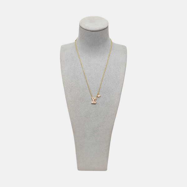 LV ICONIC Metal Gold Necklace