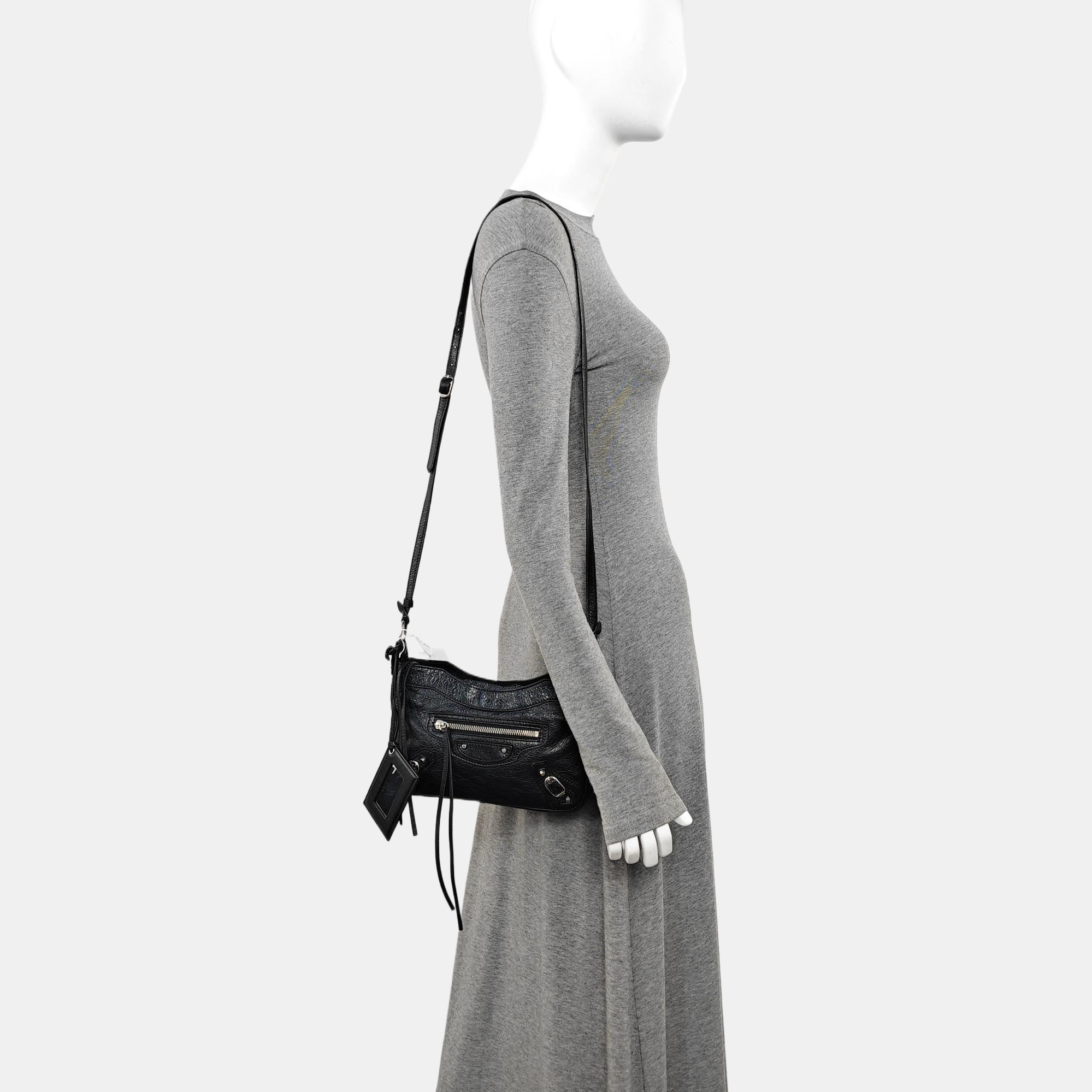 Classic City Mini Lambskin Black