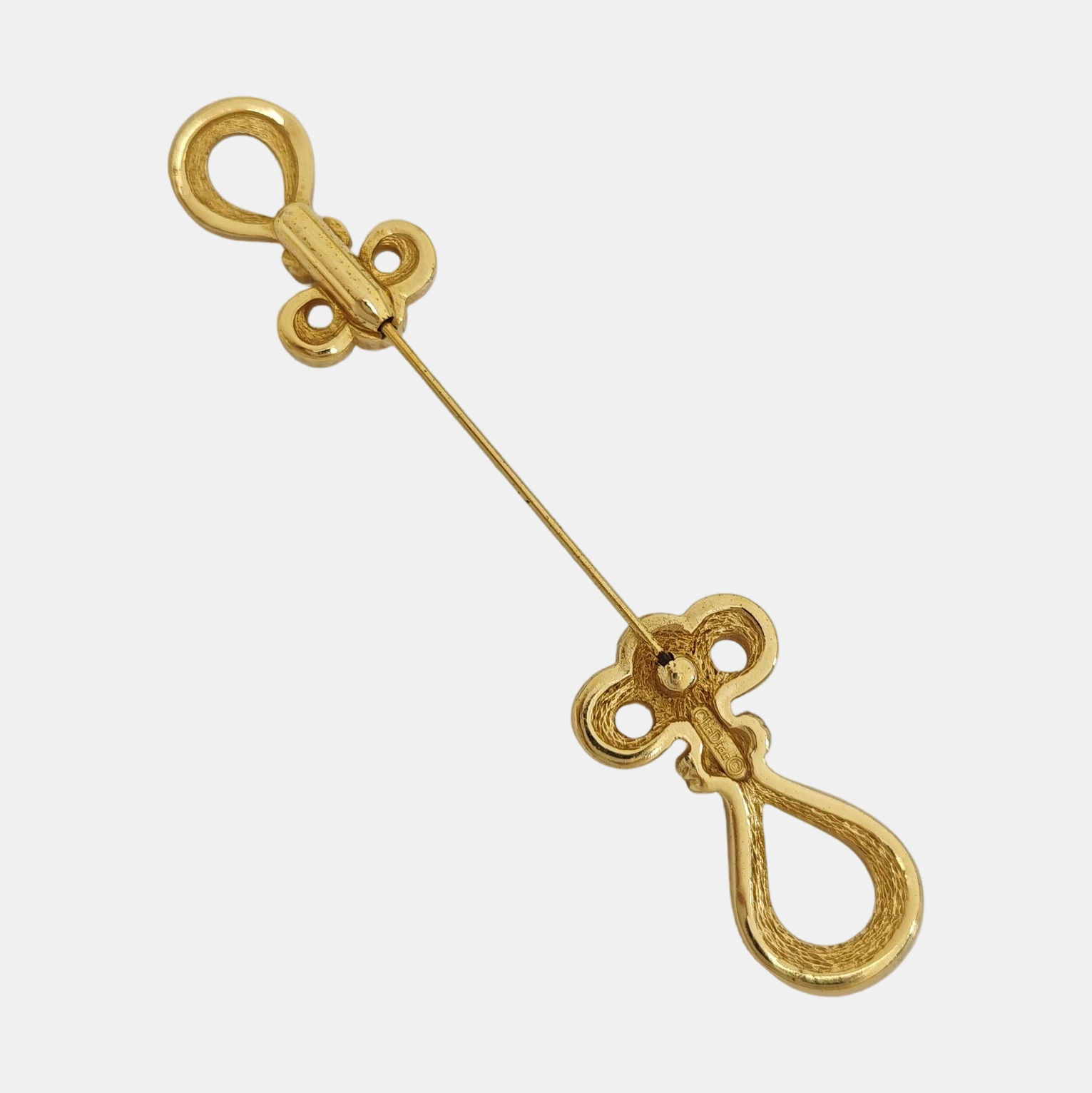 Metal Gold Brooch