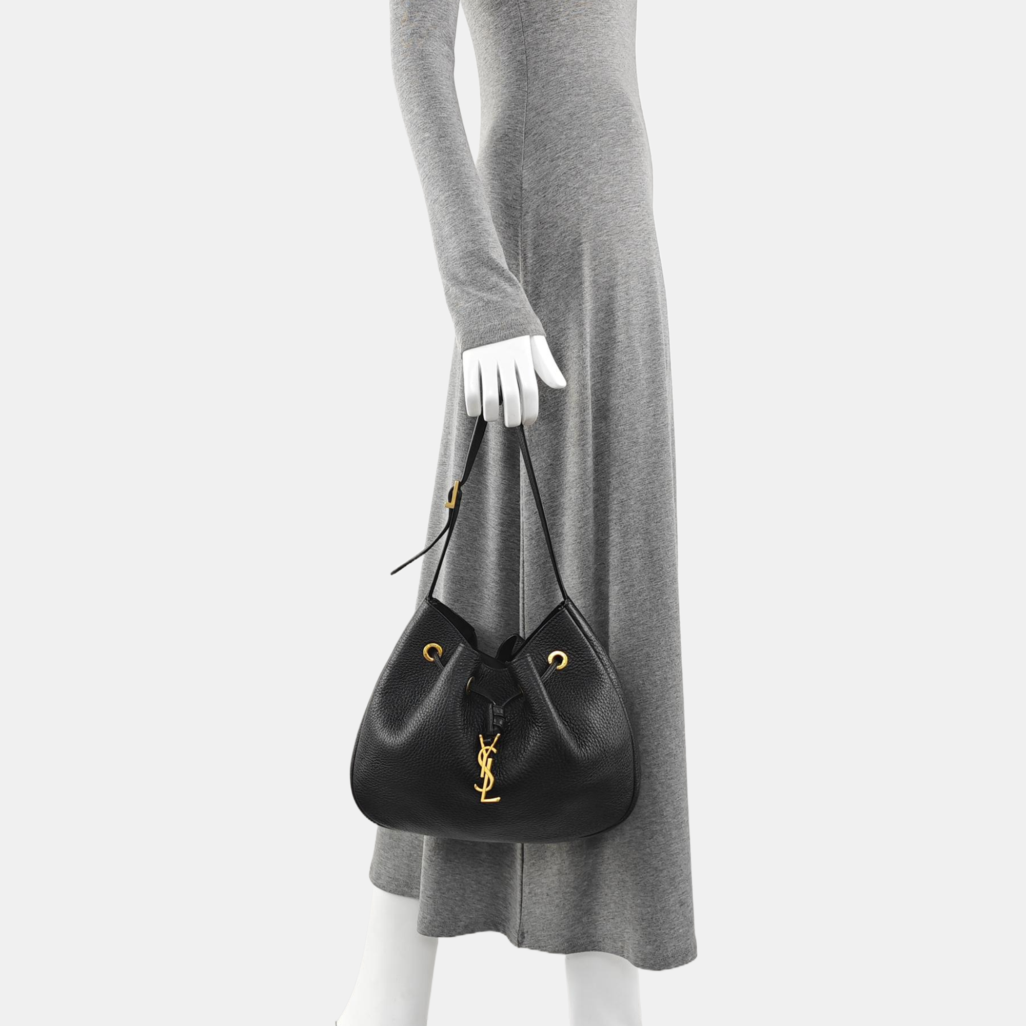 PARIS Small Leather Black