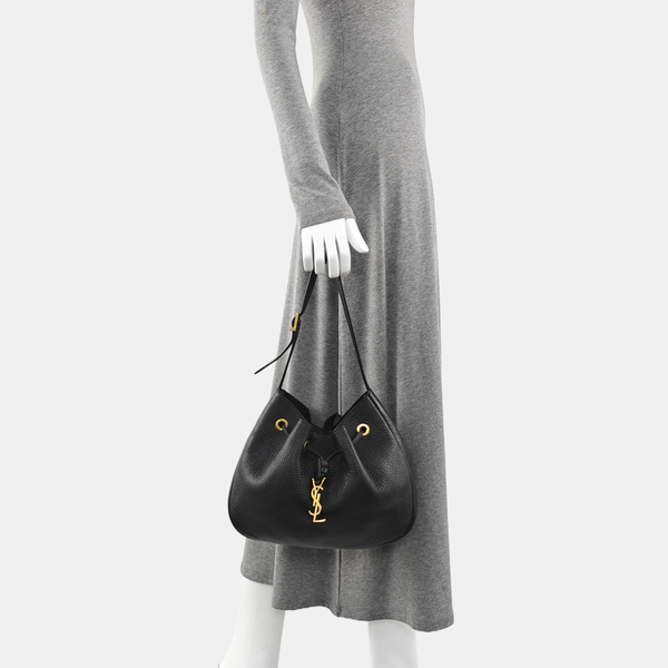 PARIS Small Leather Black