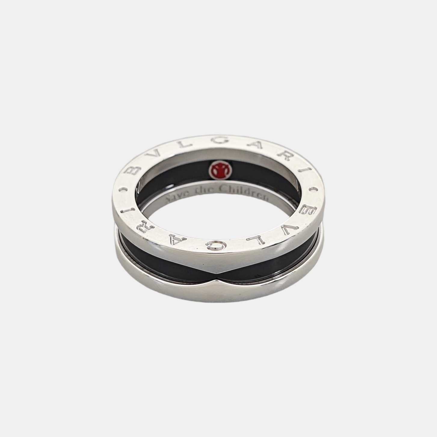 B.ZERO1 925 Sterling Silver Ring EU 55