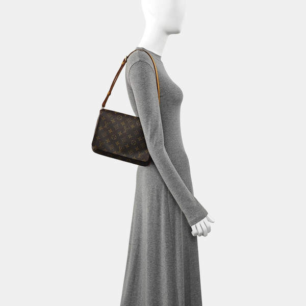 MUSETTE TANGO Monogram Coated Canvas Brown