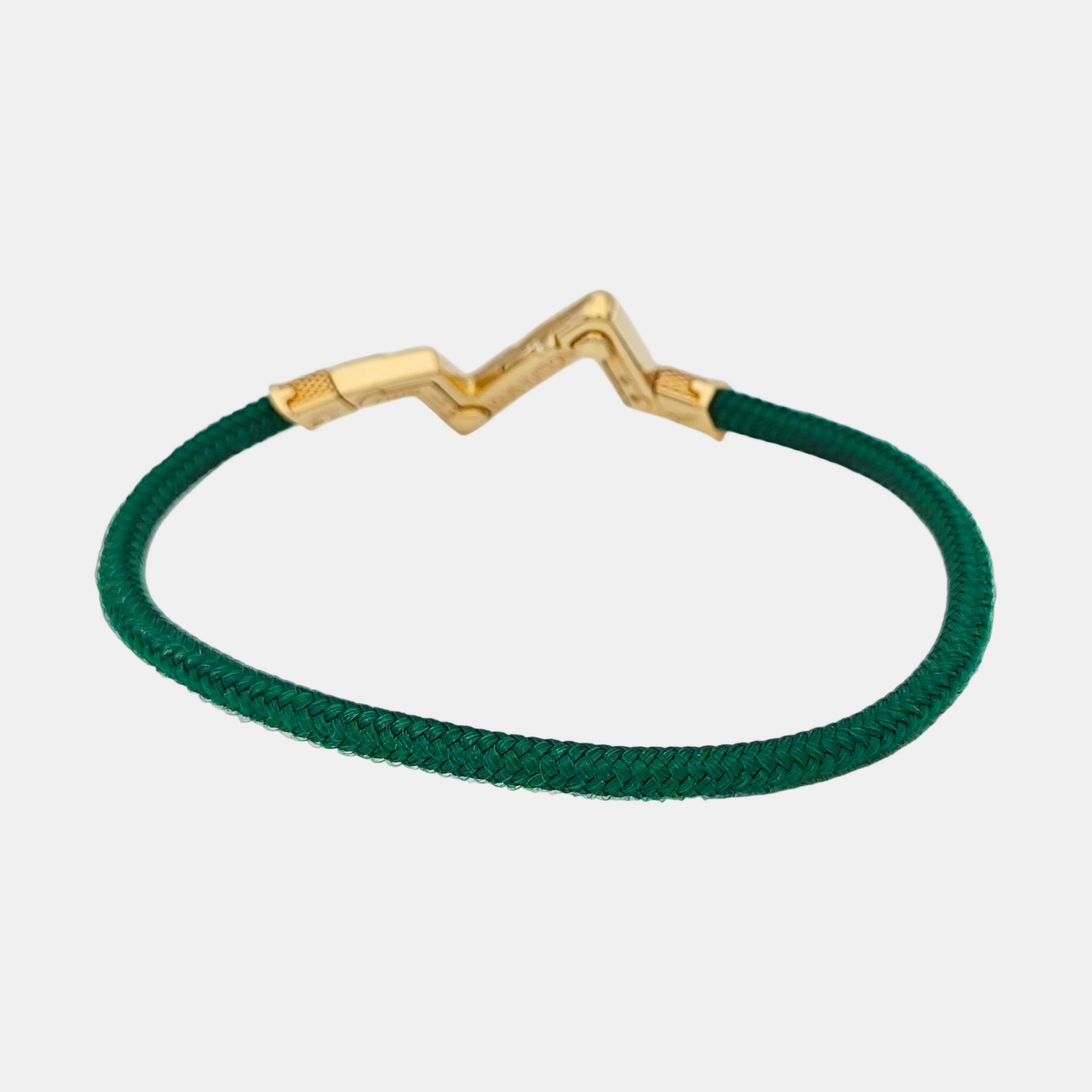 Fabric Green Bracelet