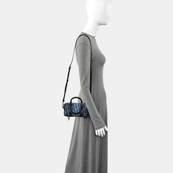 Groove 16 Mini Oblique Denim Blue