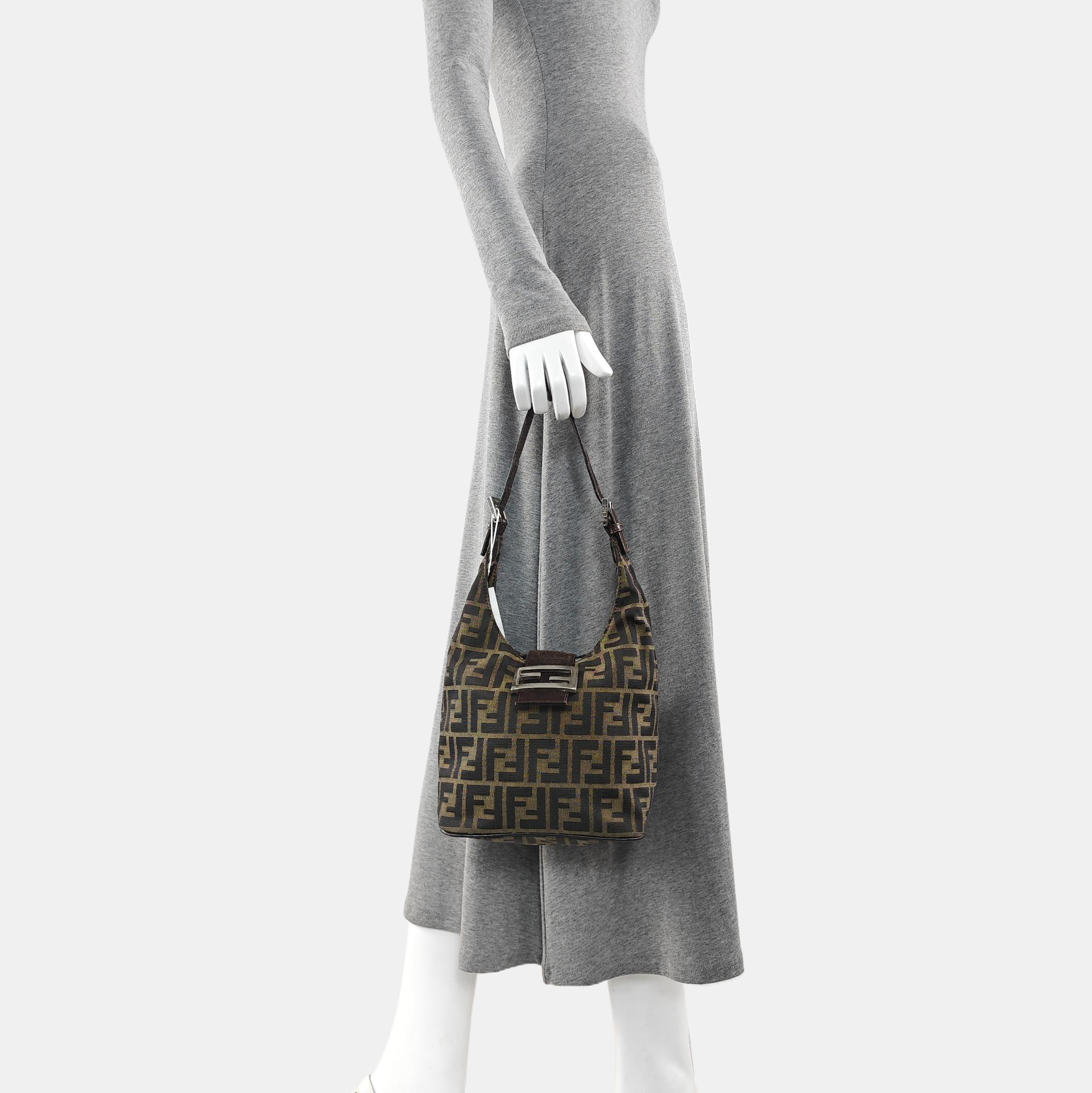 Canvas Shoulder Bag Brown
