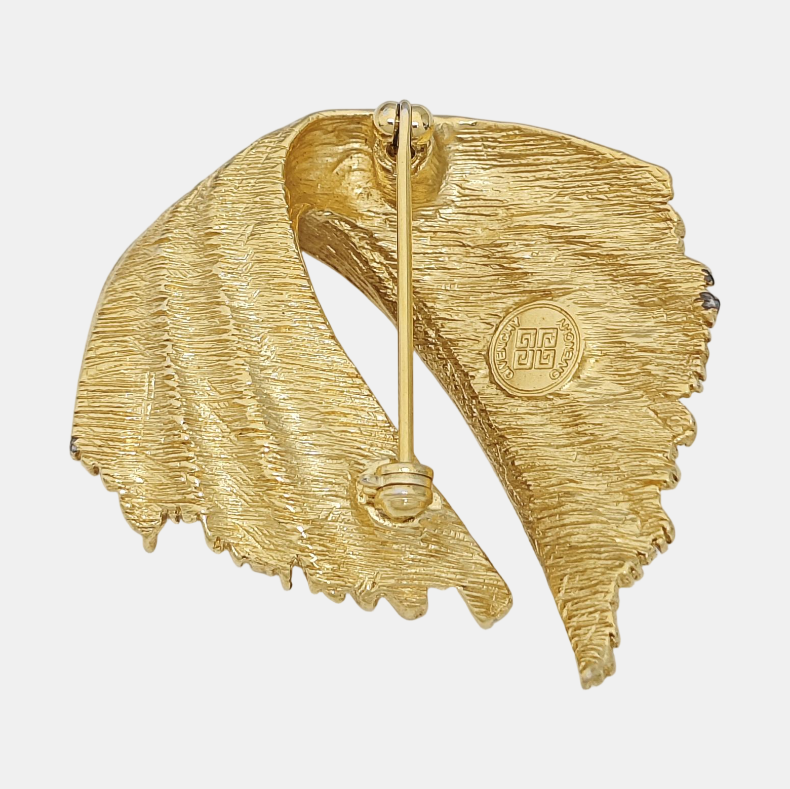 Metal Gold Brooch