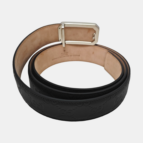 Leather Belt Black