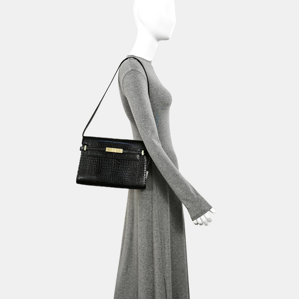 MANHATTAN Calfskin Black