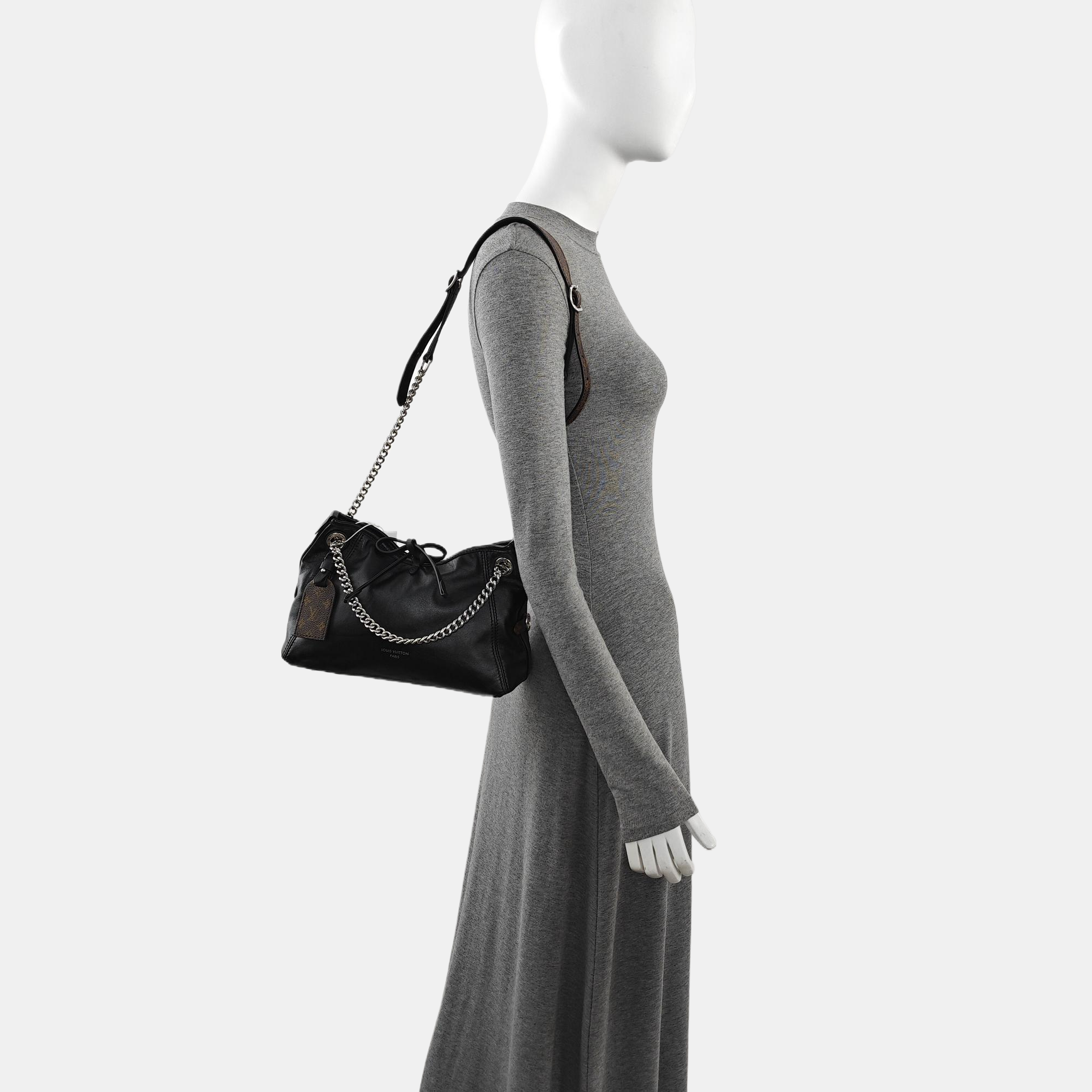 CARRYALL BB Monogram Lambskin Black