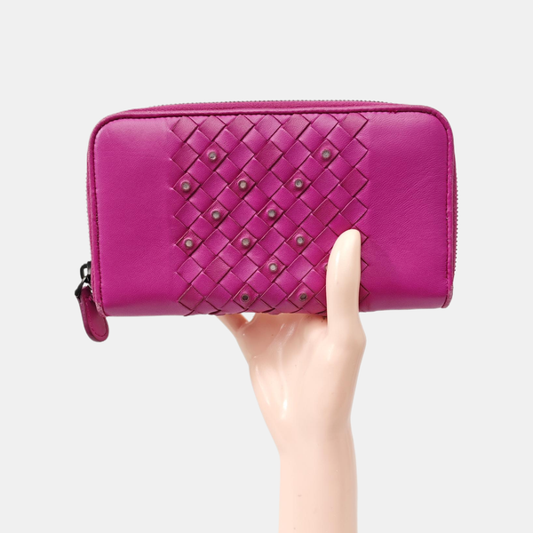 Calfskin Wallet Red