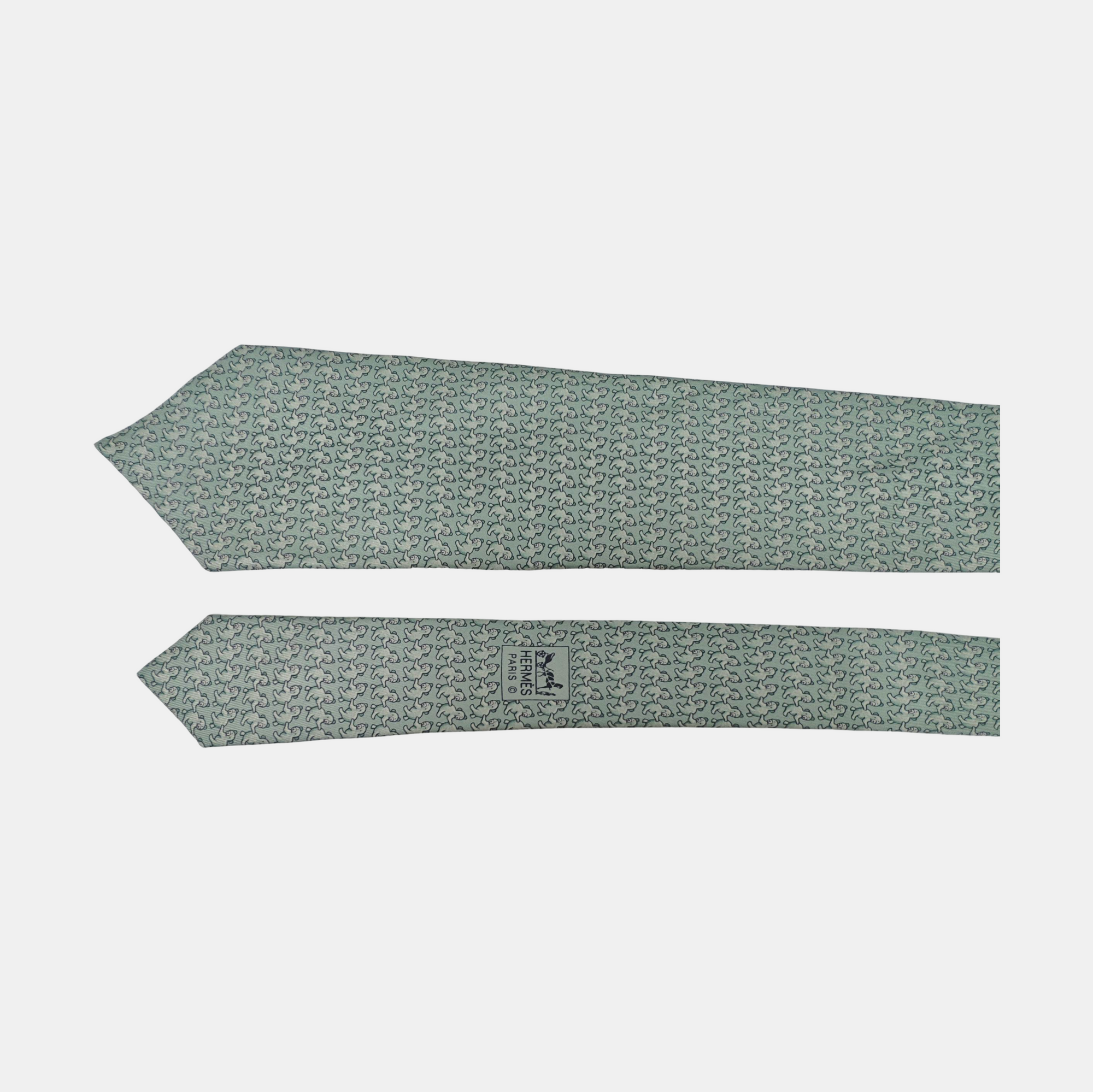 Mulberry Silk Tie Green