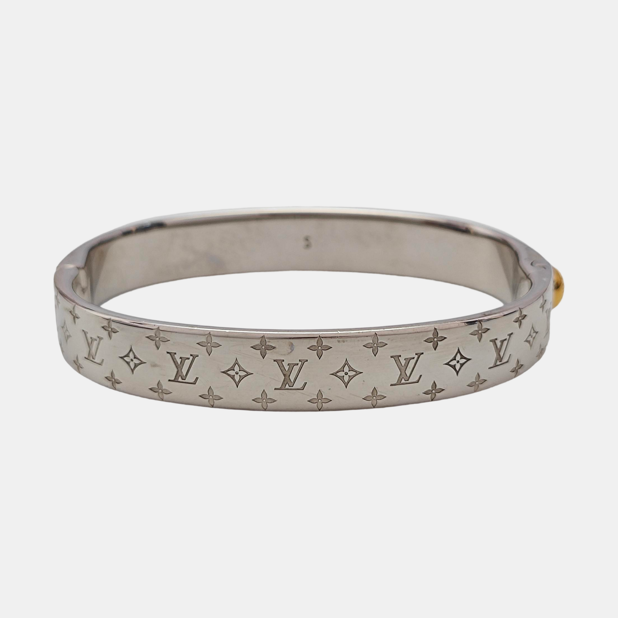 NANOGRAM Metal Silver Bangle