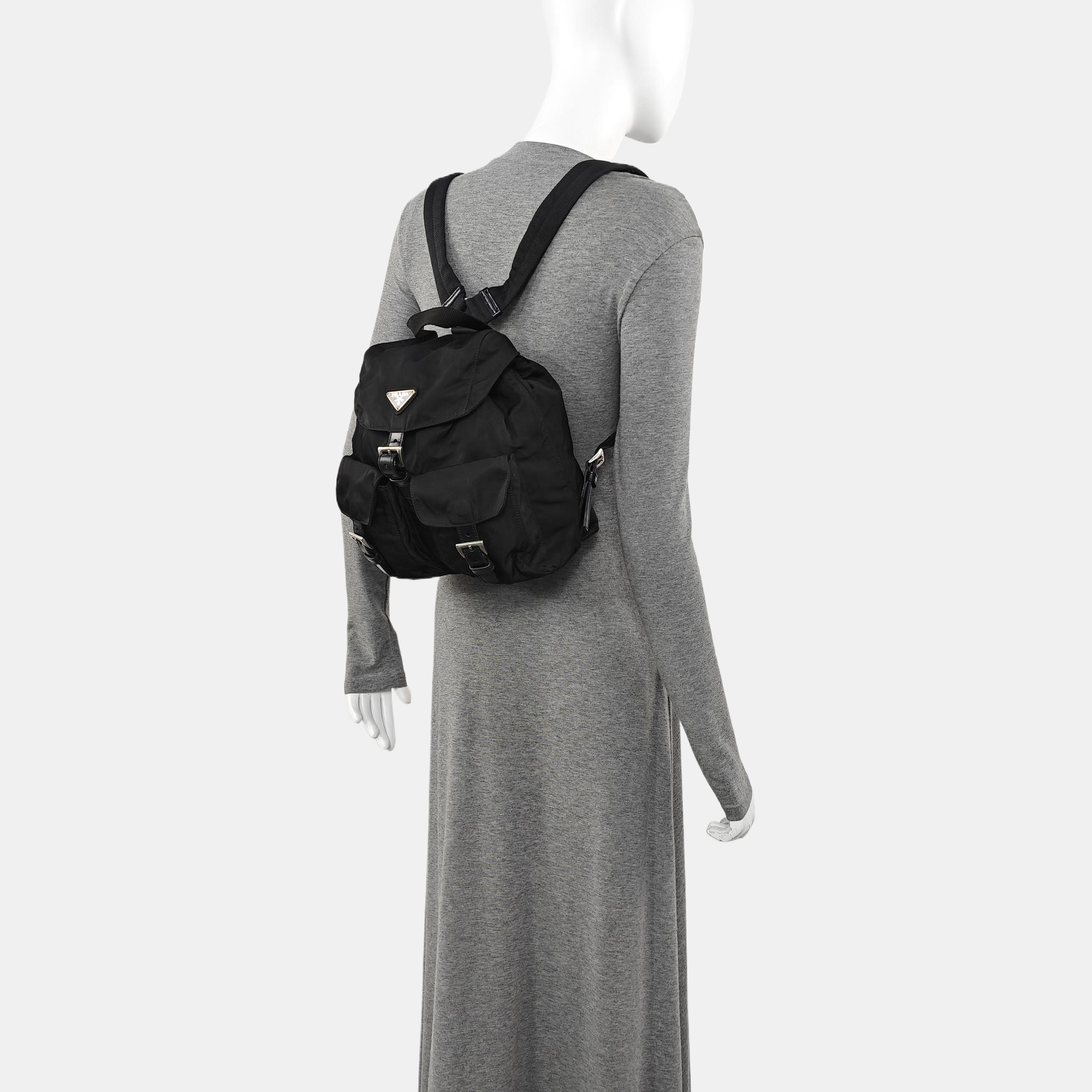 Vela Small Nylon Black