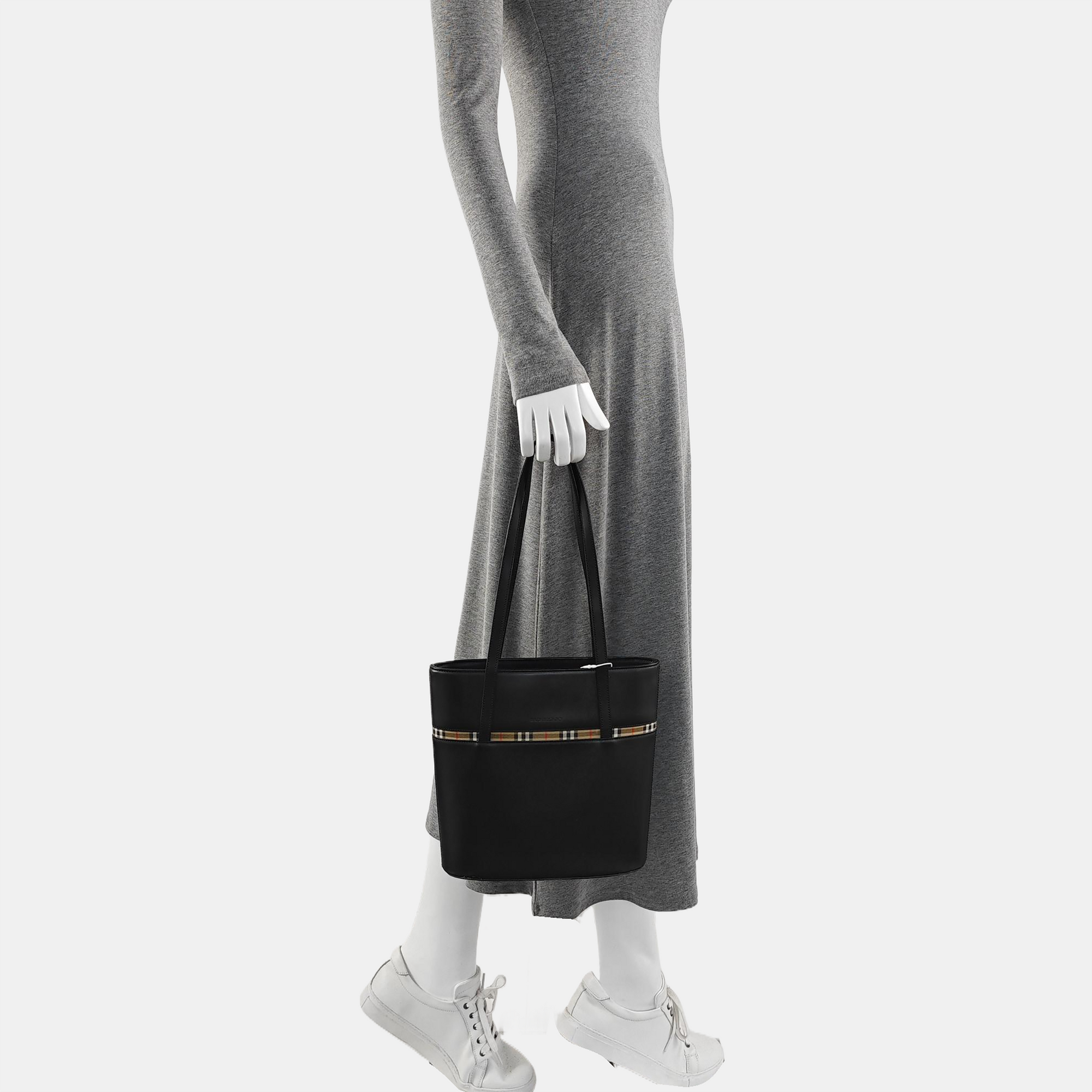 Calfskin Tote Bag Black