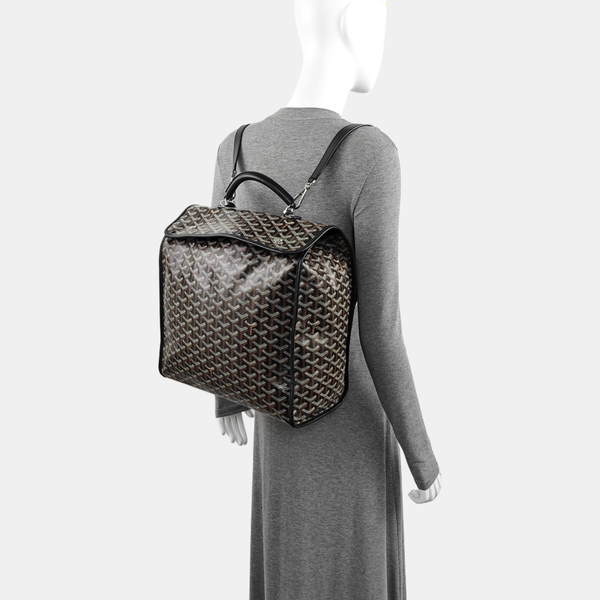 Saint Léger Coated Canvas Brown