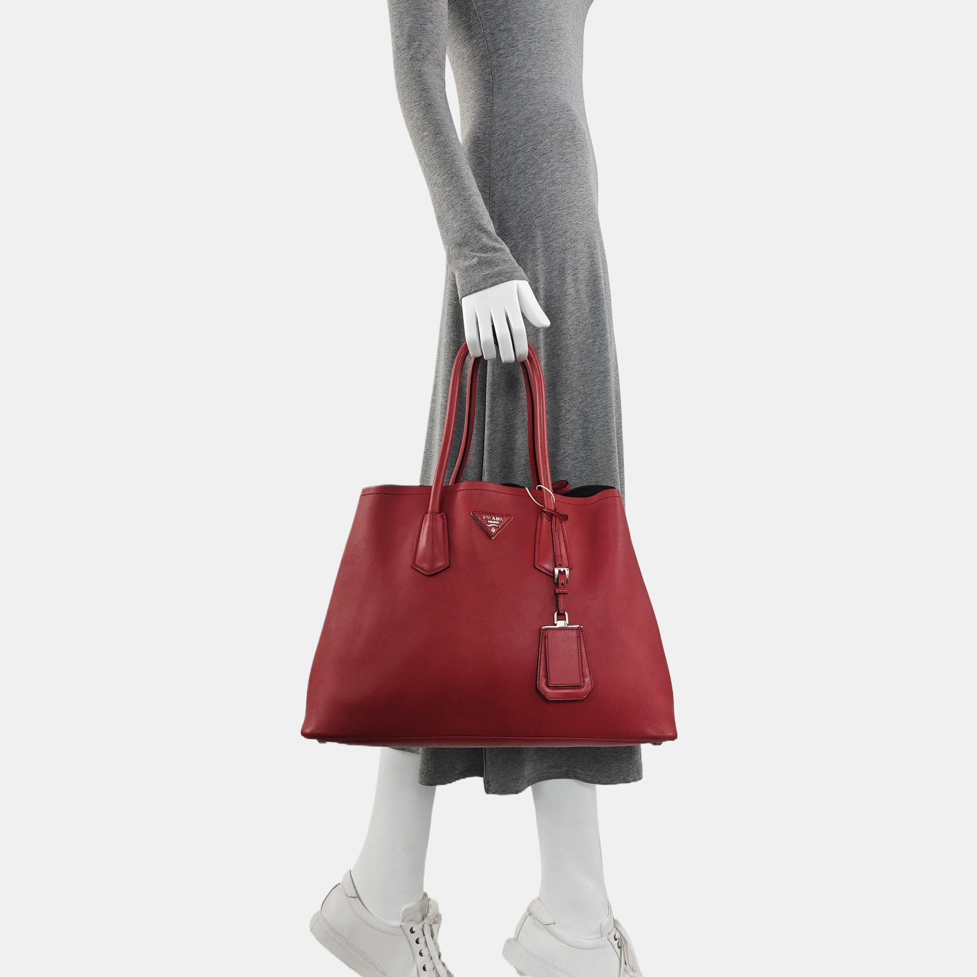 Double Calfskin Red