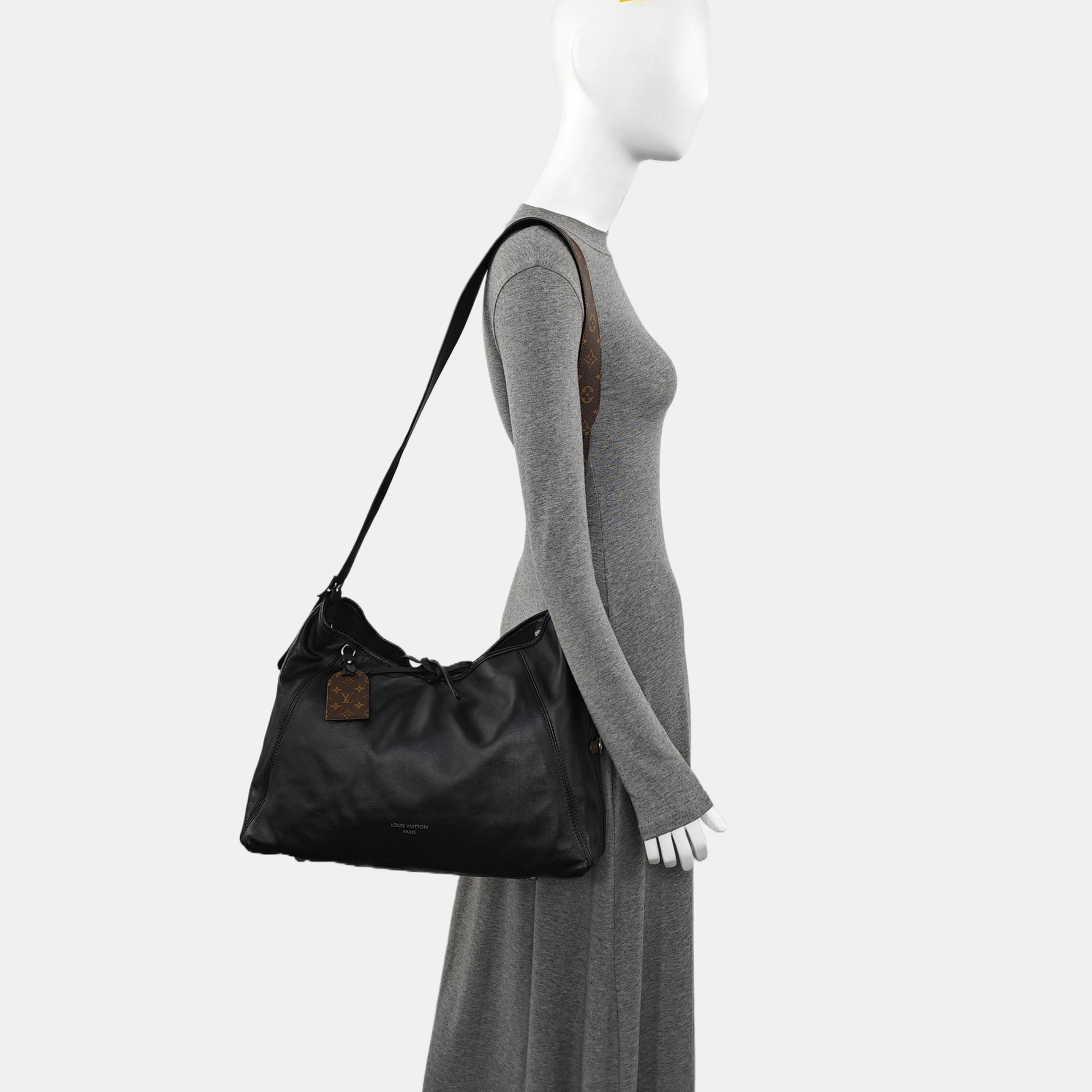 CARRYALL MM Monogram Lambskin Black