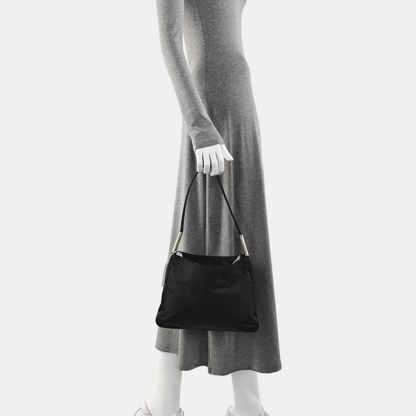 Nylon Tote Bag Black