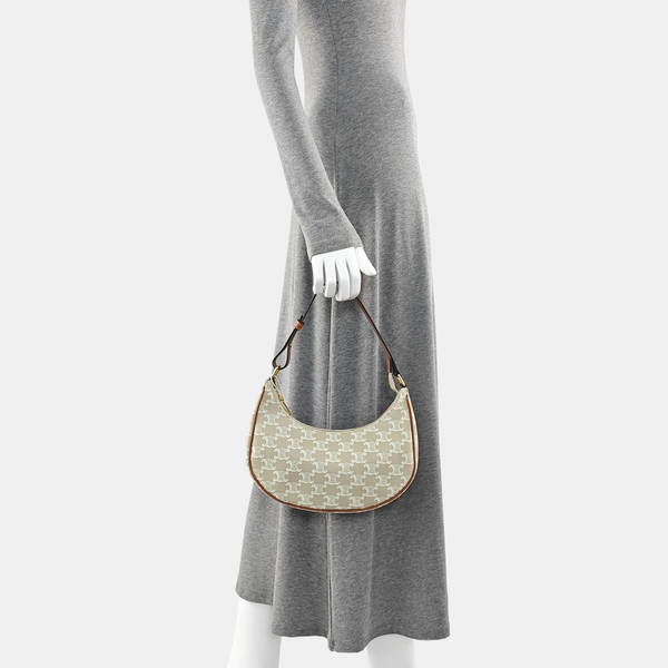 AVA Medium Coated Canvas Beige
