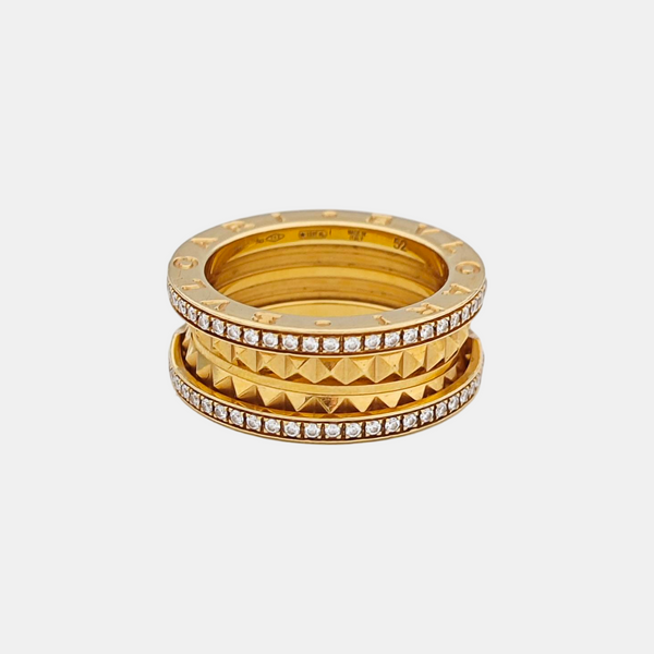B.ZERO1 18k Gold Ring EU 52