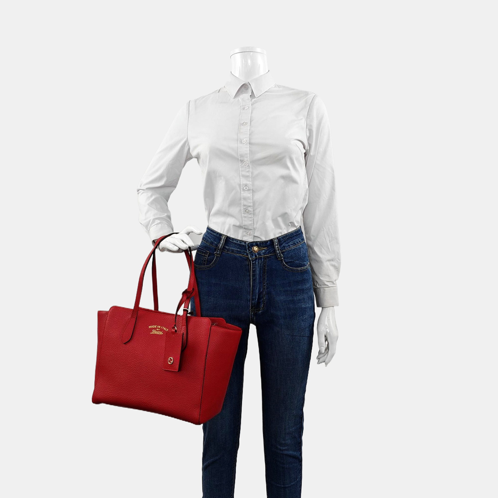 Swing Calfskin Red