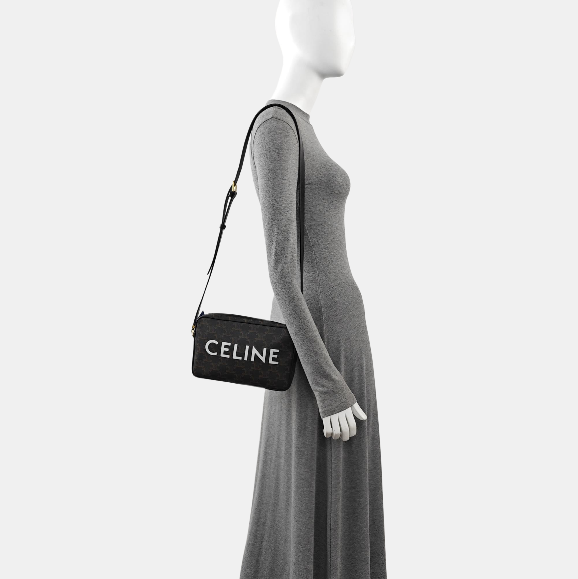 TRIOMPHE Medium Coated Canvas Black