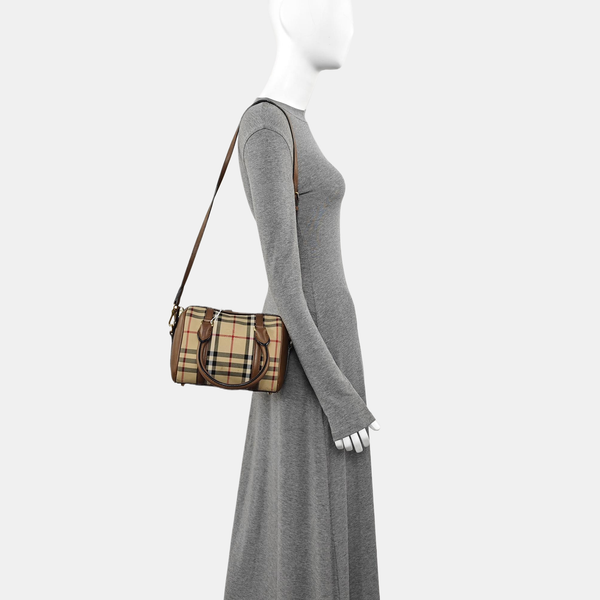 Canvas Shoulder Bag Beige