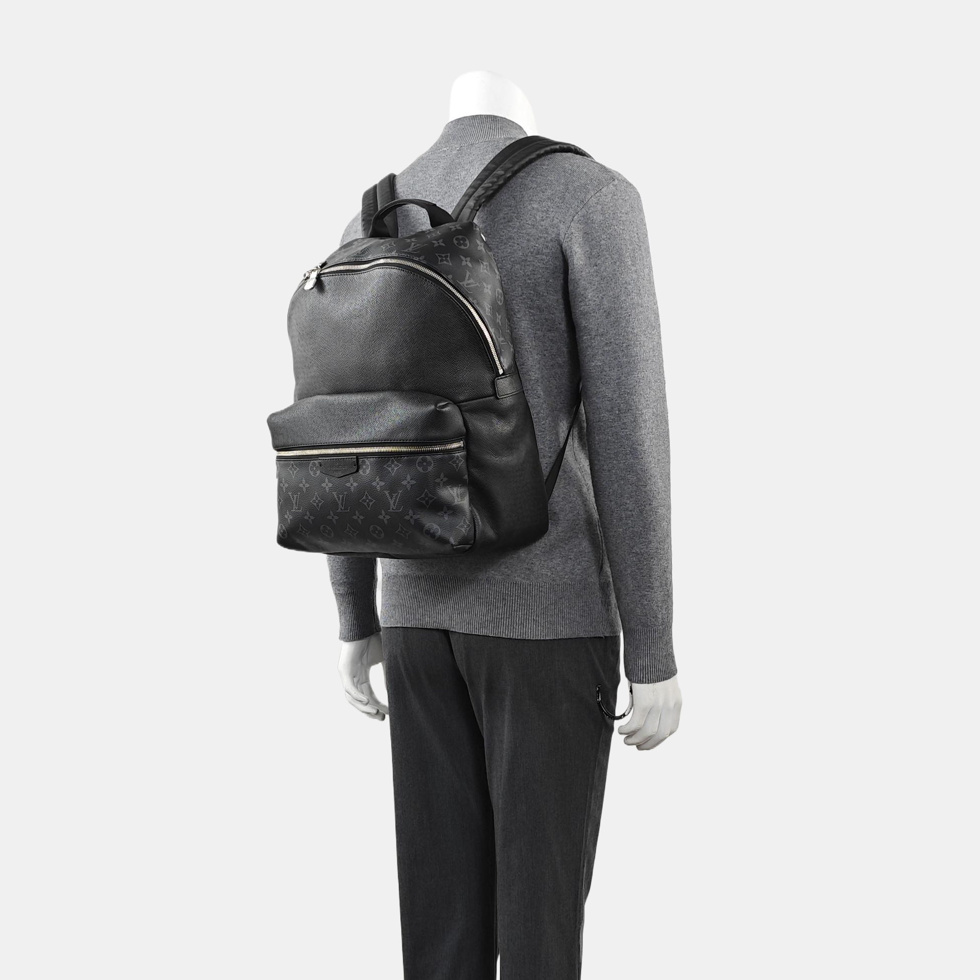 DISCOVERY PM Monogram Coated Canvas Black