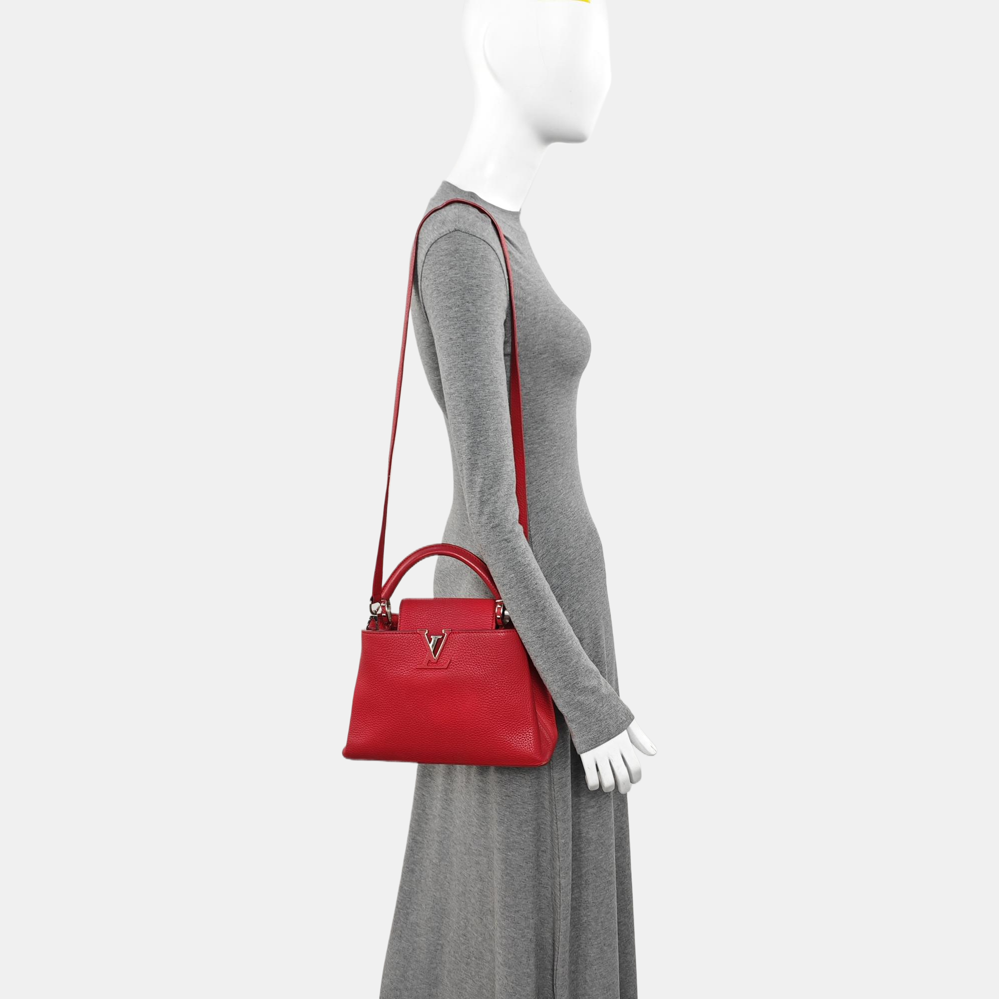 CAPUCINES BB Calfskin Red