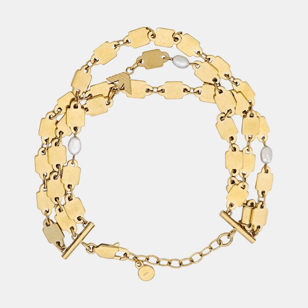 Stainless Steel Gold Bracelet