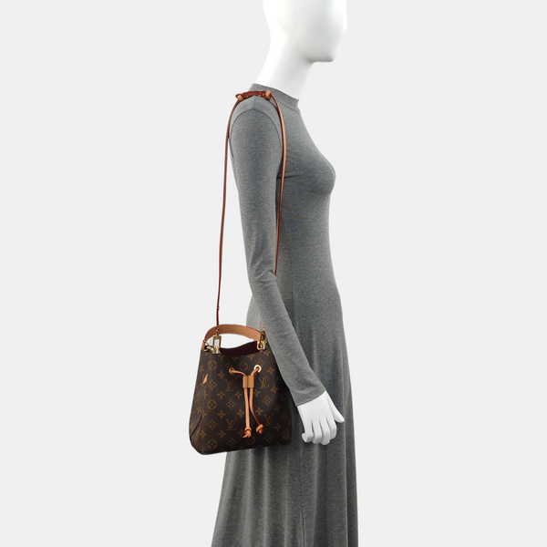 NÉONOÉ BB Monogram Coated Canvas Brown