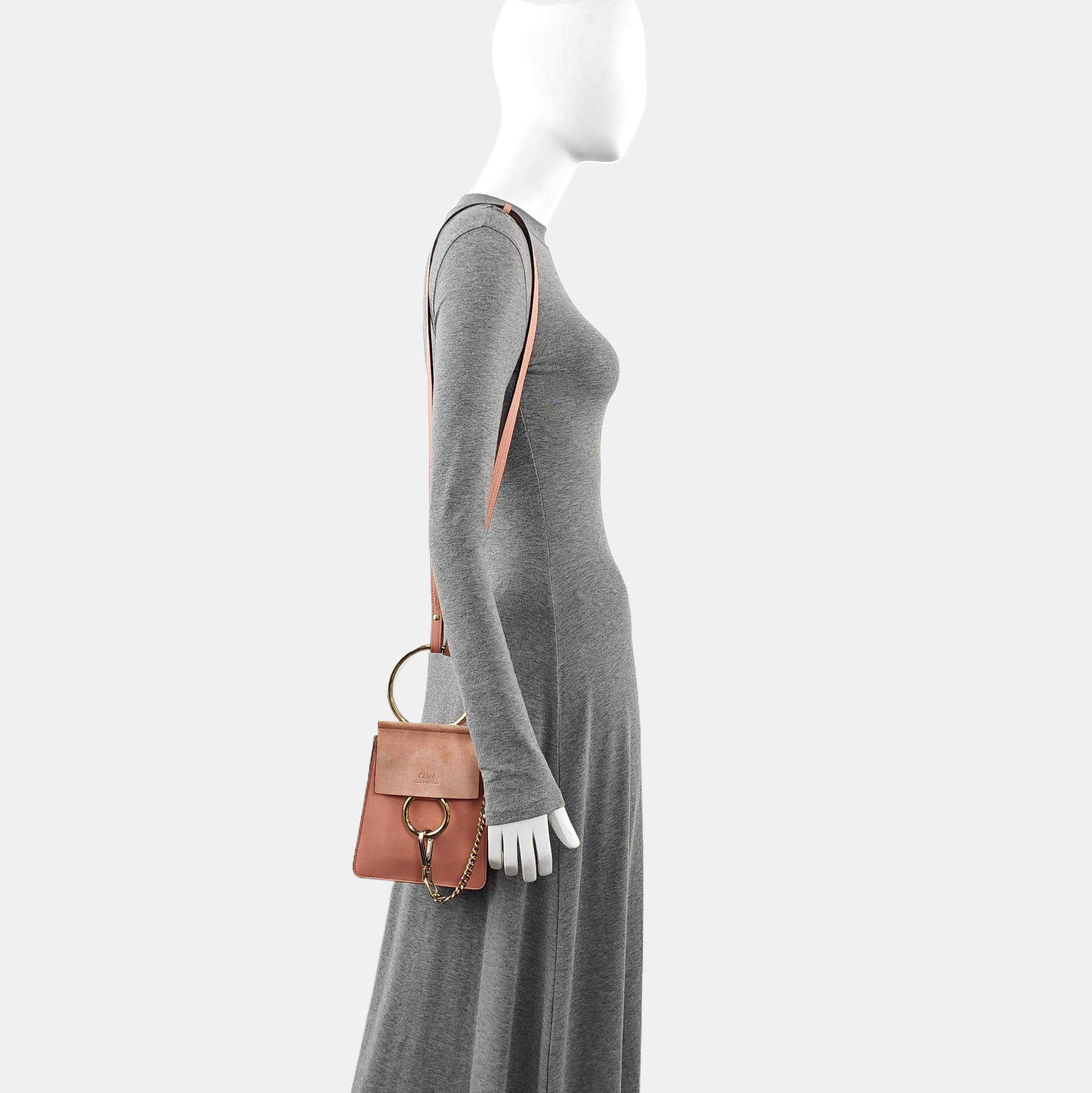 Faye Small Calfskin Pink
