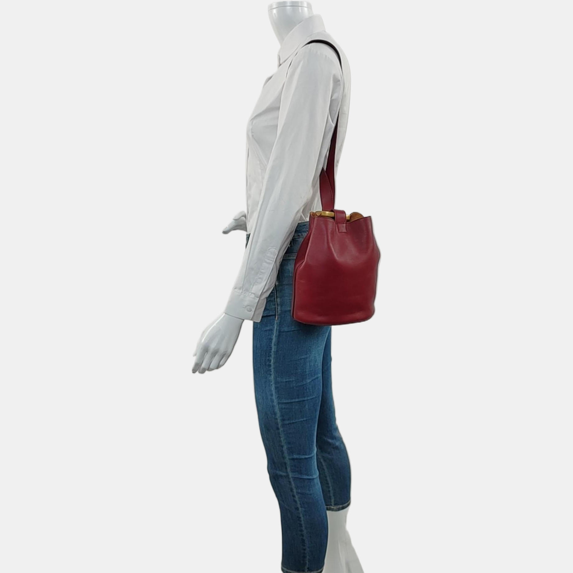 Drop Calfskin Red