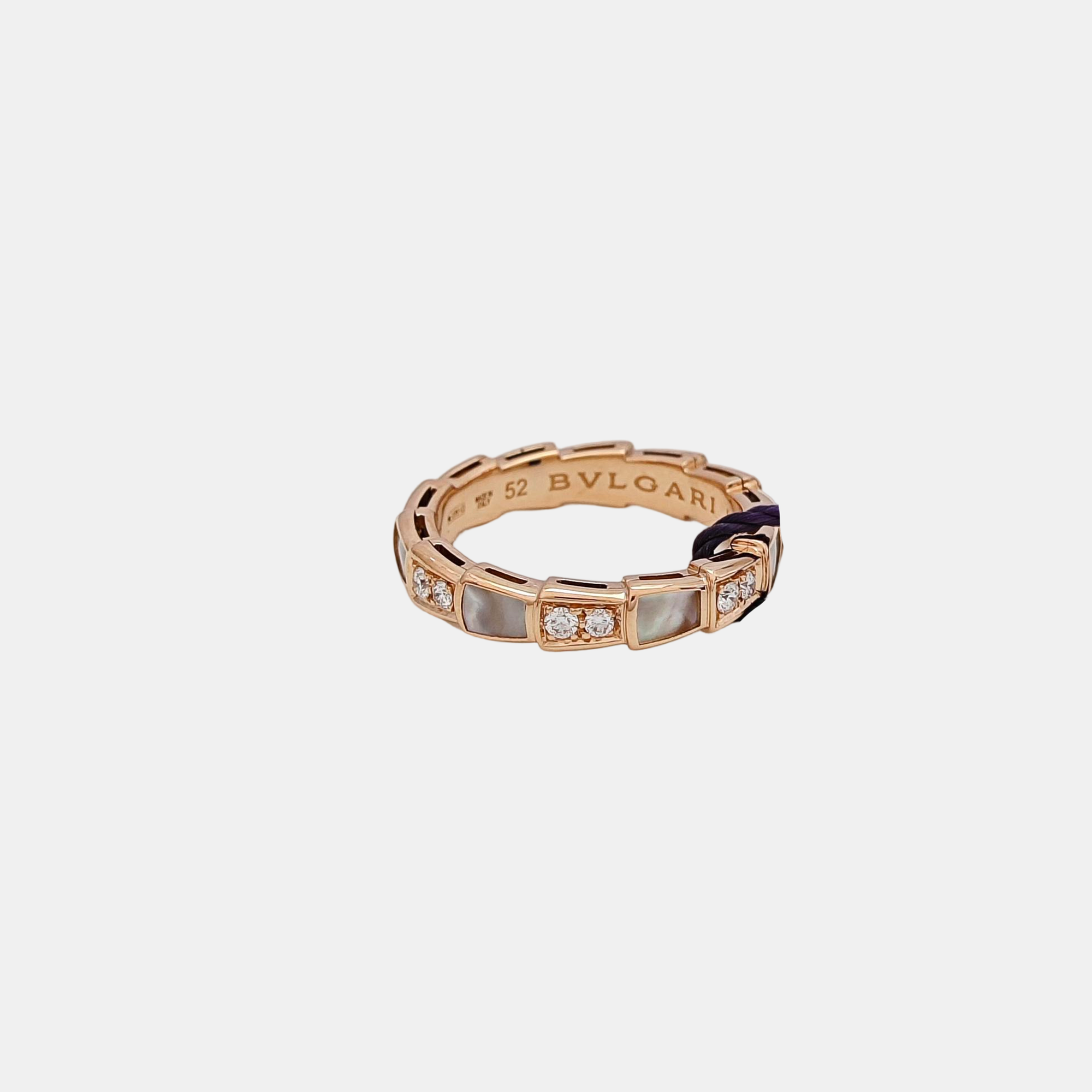 SERPENTI 18k Rose Gold Ring EU 52