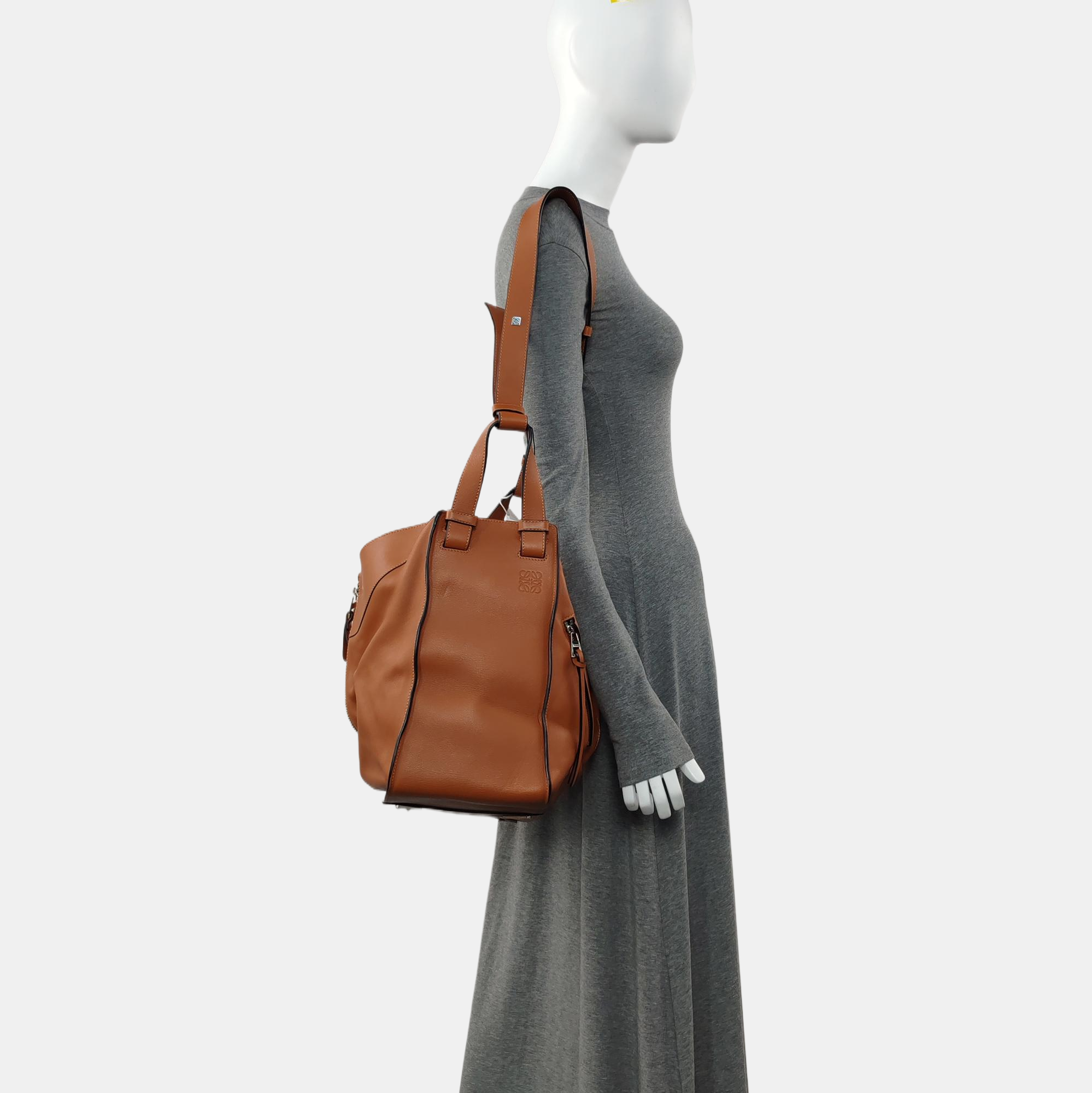 Hammock Small Calfskin Brown