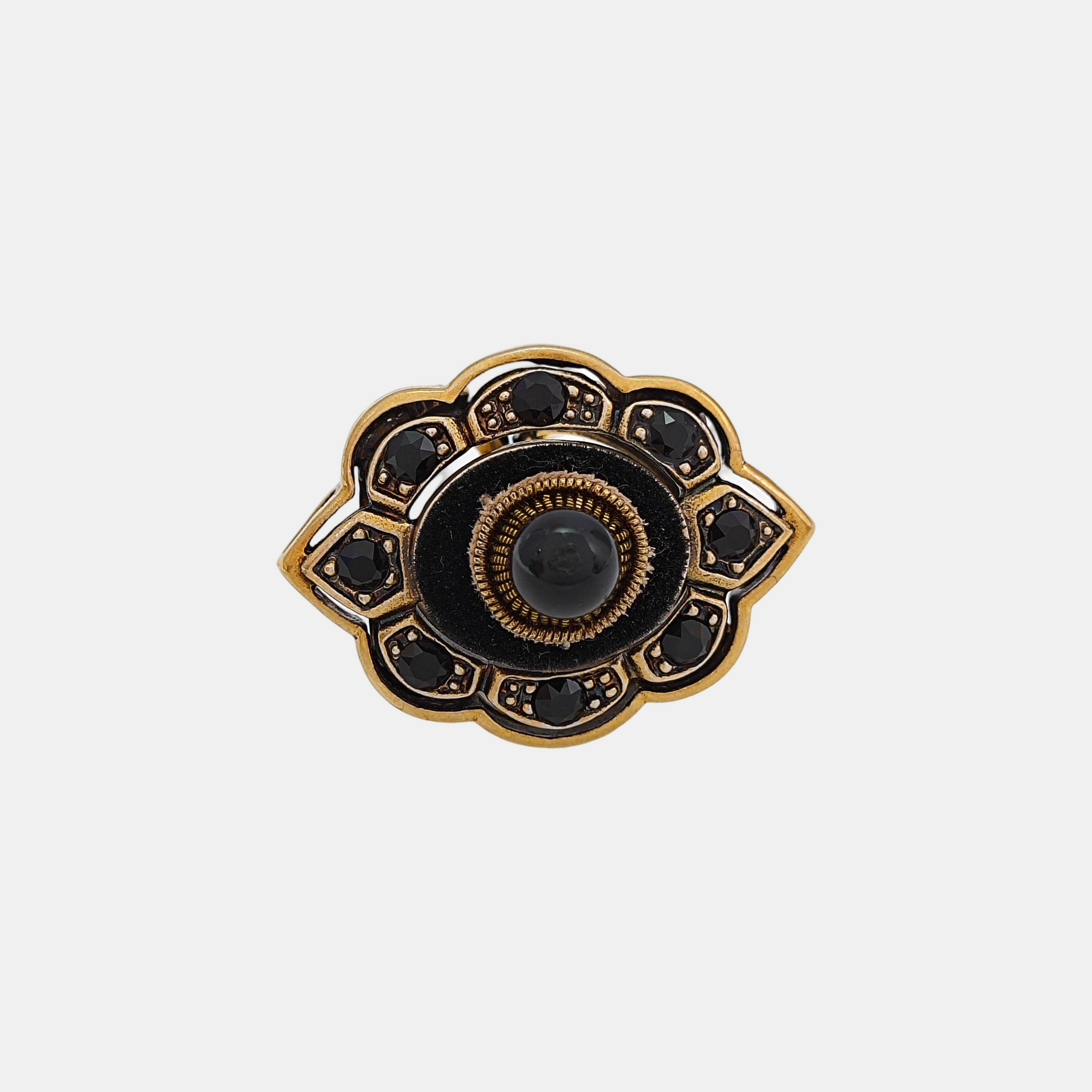 Metal Gold Ring HK 10