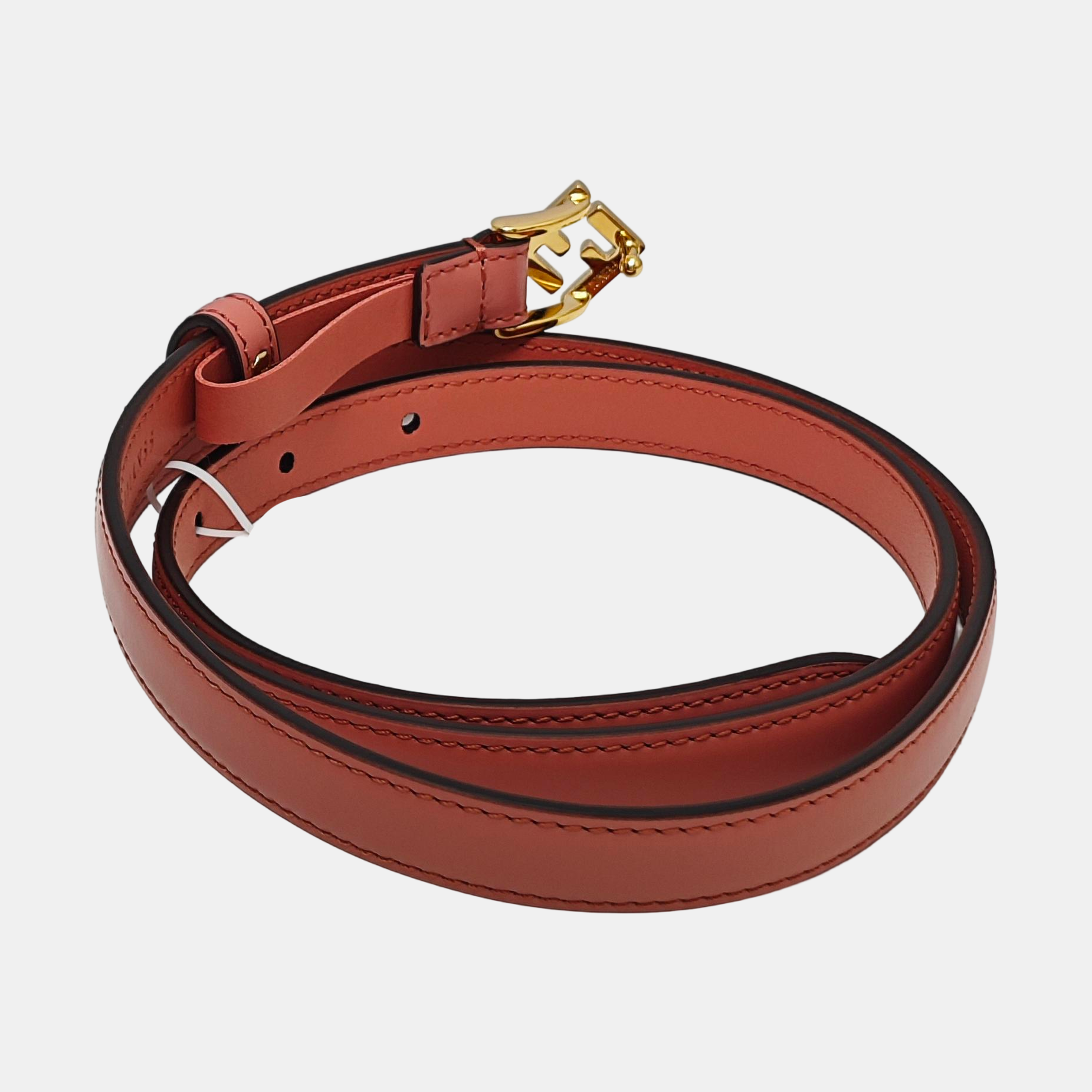 Leather Belt Red