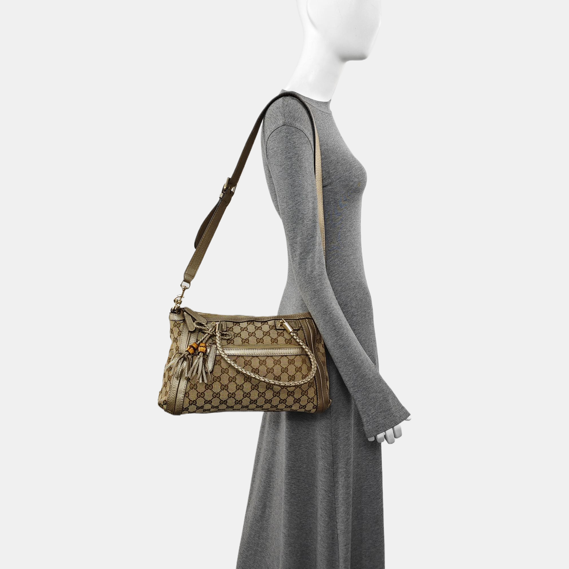 Bella Monogram Canvas Beige