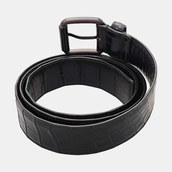 Leather Belt Black