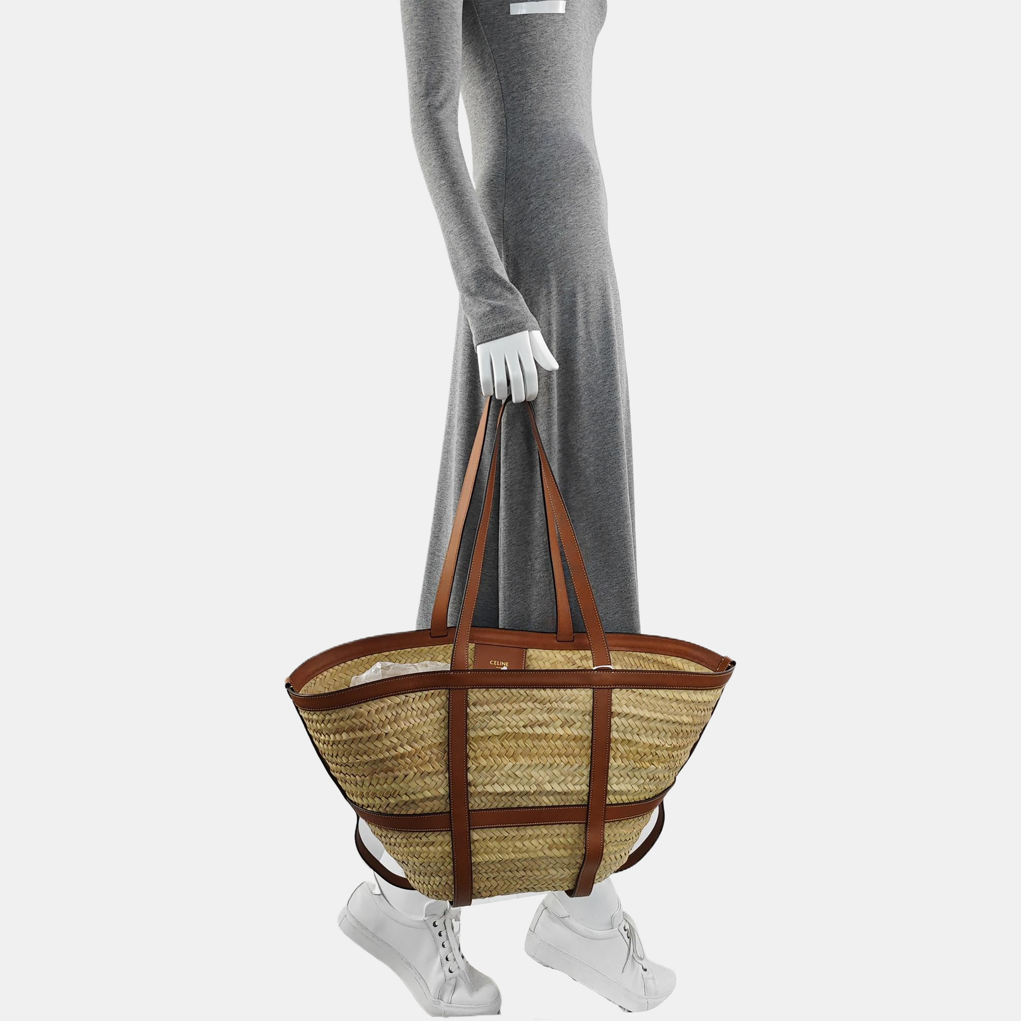 Large Straw Brown