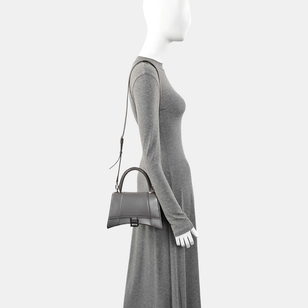 Hourglass S Calfskin Gray