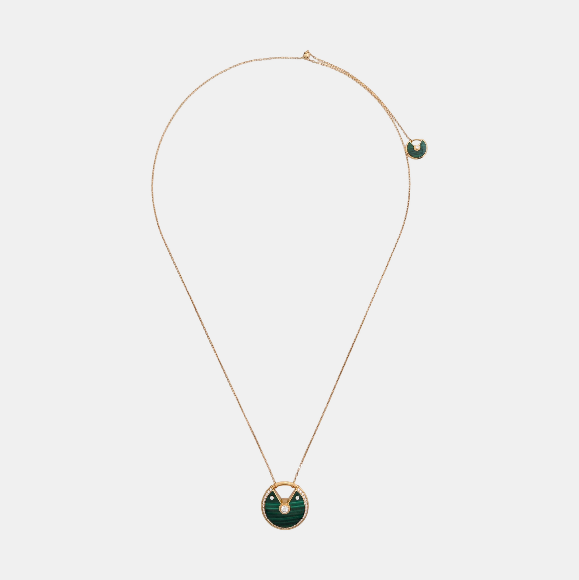 AMULETTE DE CARTIER 18k Rose Gold Necklace