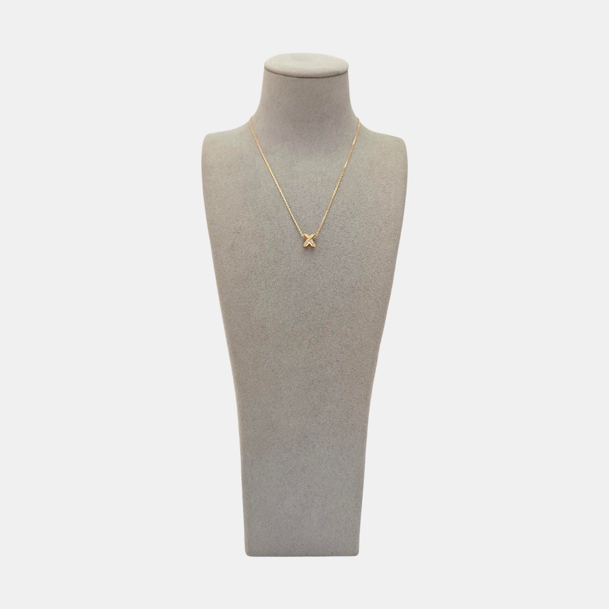 Jeux De Liens 18k Rose Gold Necklace