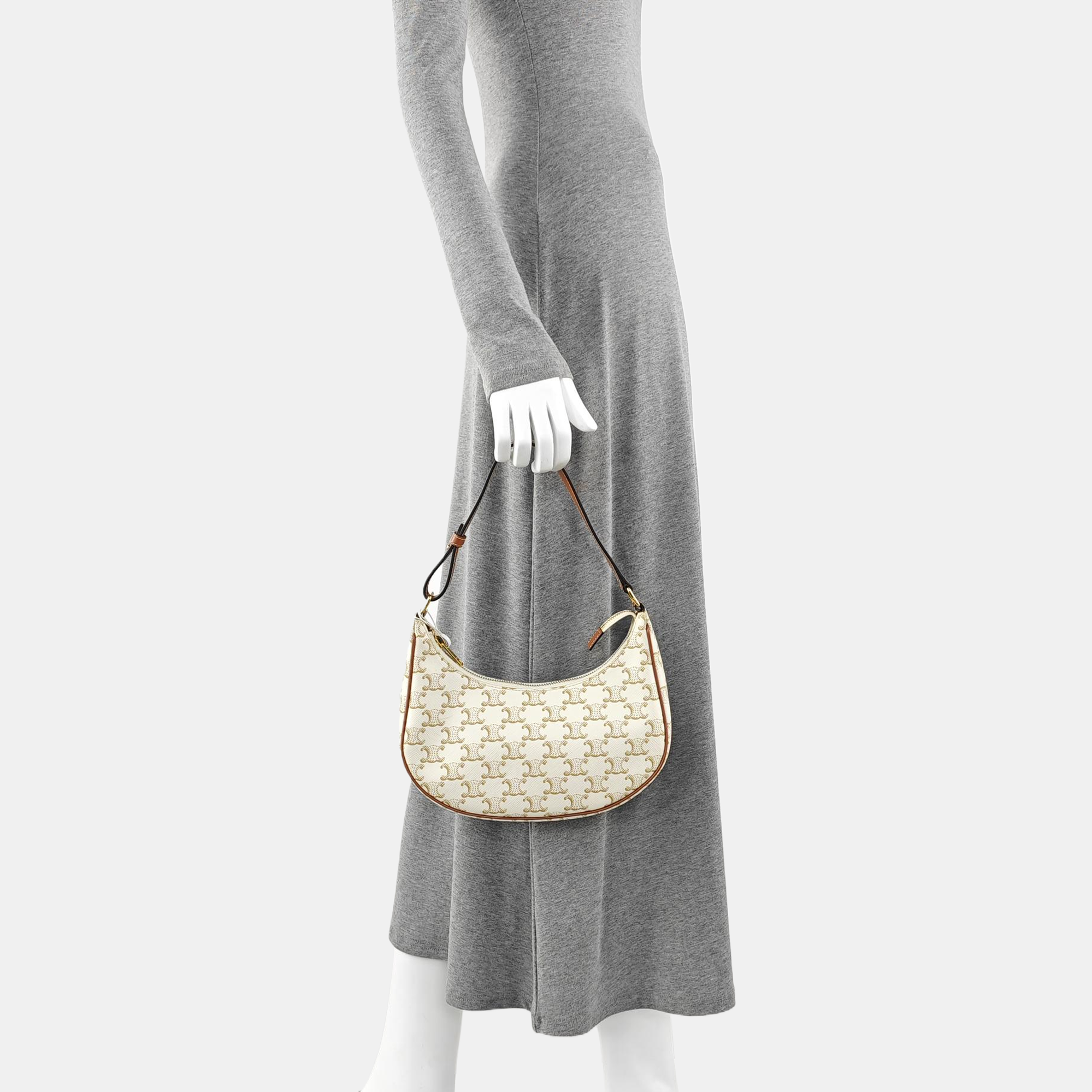 AVA Medium Coated Canvas Beige