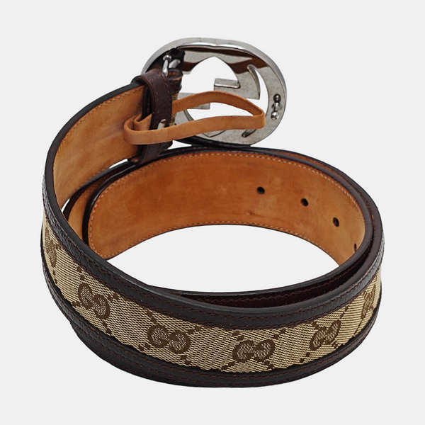 Fabric Belt Beige