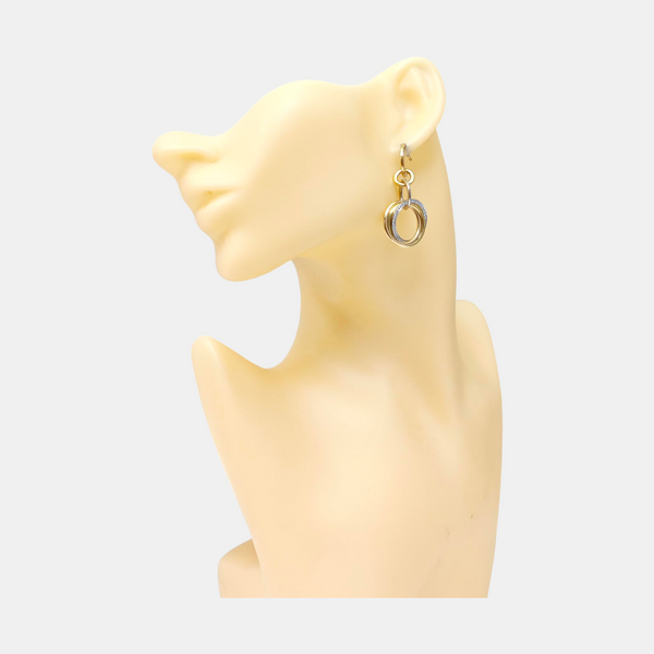 TRINITY 18k Gold Stud Earrings